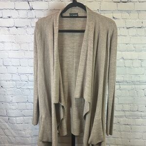 Elegant Beige Women's Cardigan
